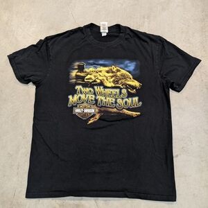 Harley-Davidson Men's XL Shirt Reno, NV Chester Wolf Motorcycle Bikecore